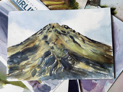 Mount Agung from Kintamani