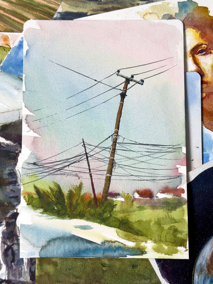 Telephone Pole, Cemagi