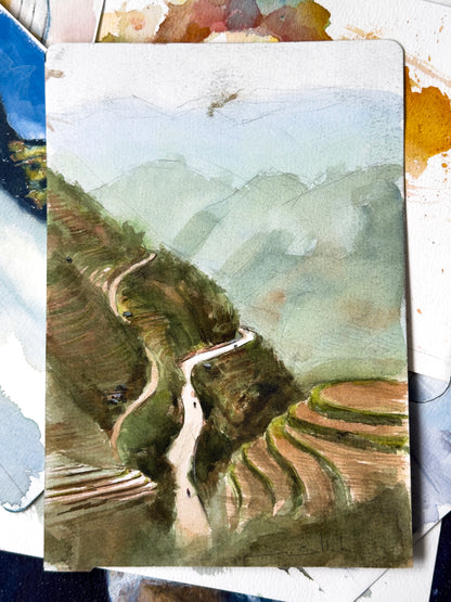 Mountain Road Trip, Vietnam