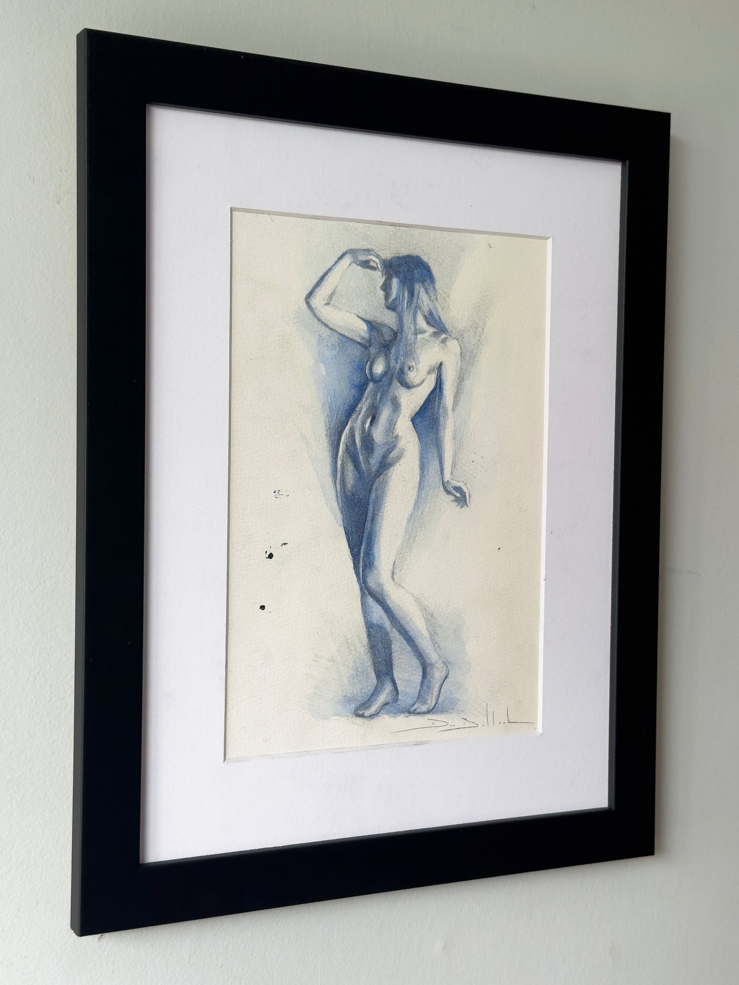Figure in Ultramarine
