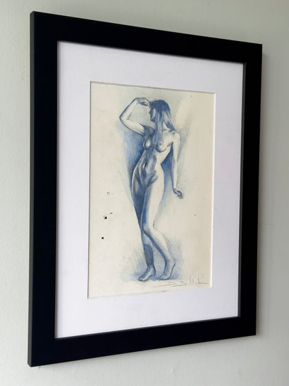 Figure in Ultramarine
