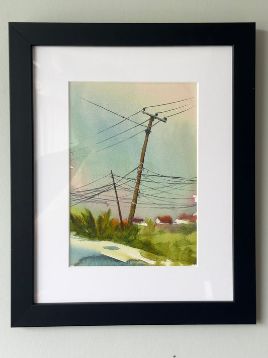 Telephone Pole, Cemagi