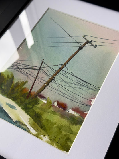 Telephone Pole, Cemagi