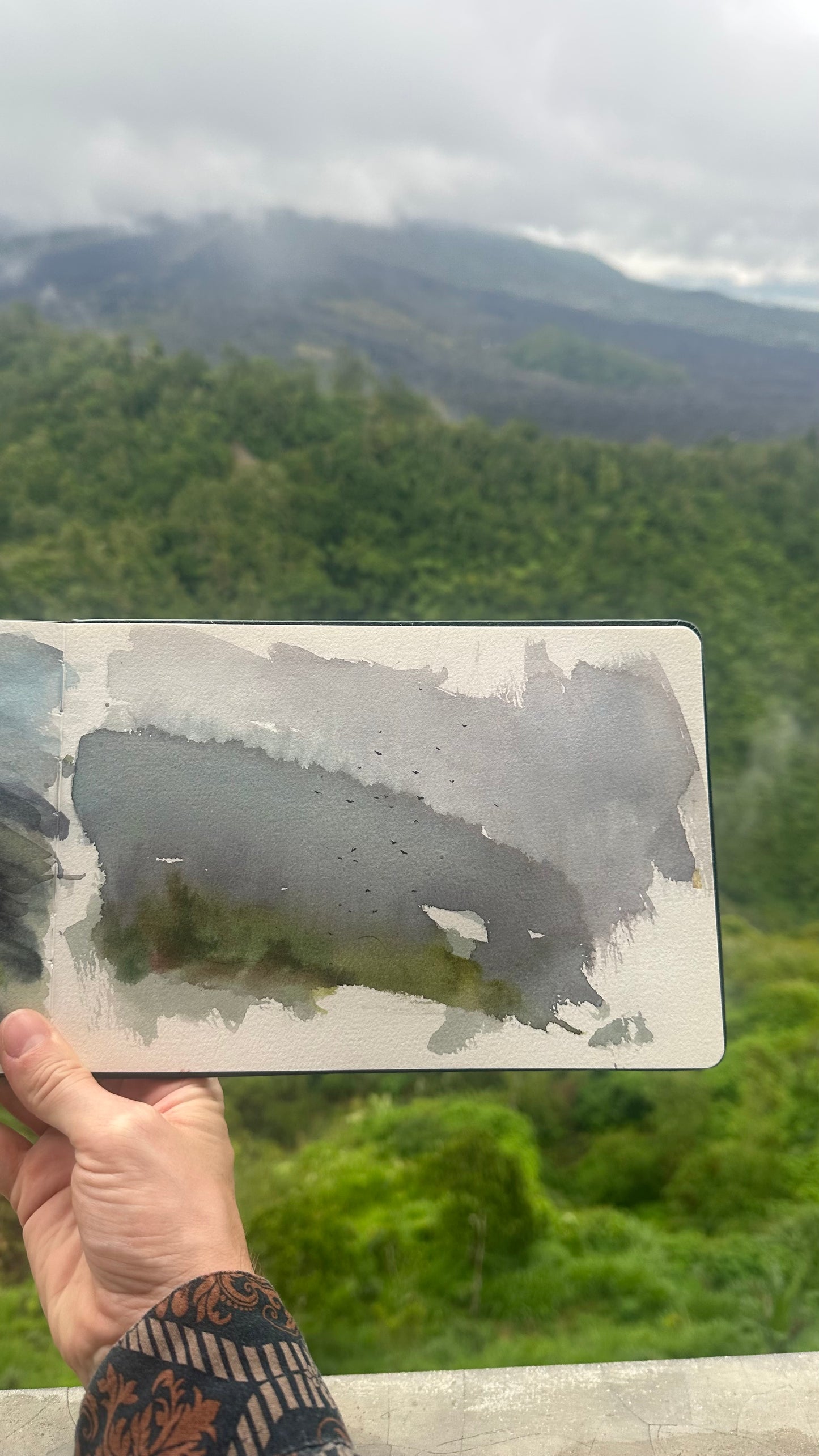 Flock Fleeing the Thunder, Kintamani
