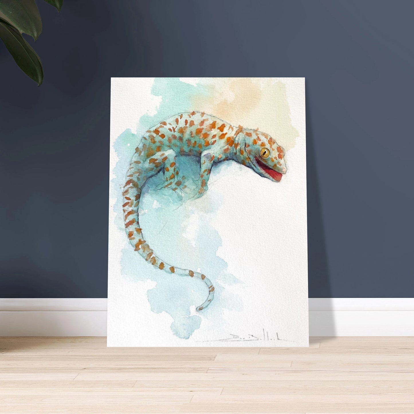 Gecko - Mini Print