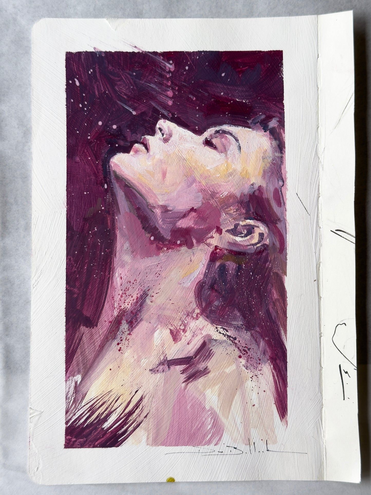 Beneath a Violet Sky