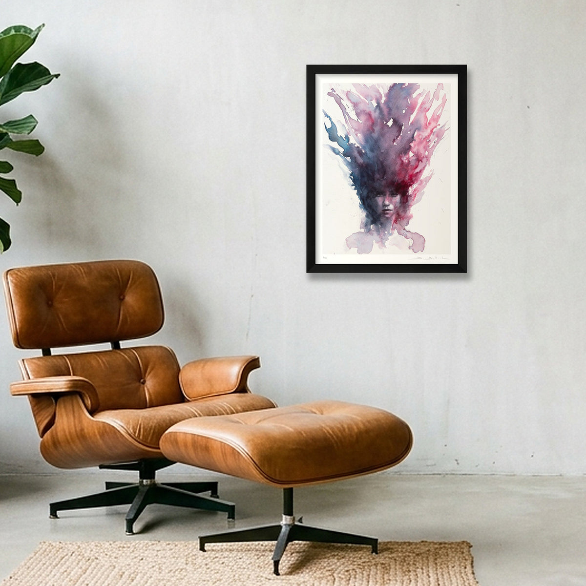 Resolution — 30×40cm, 12×16" Black Frame
